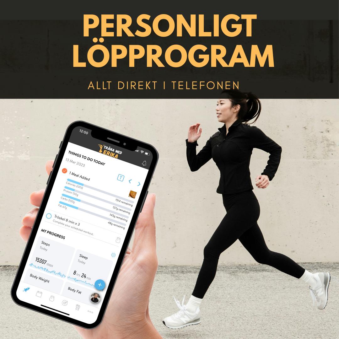 PERSONLIGT LÖPPROGRAM
