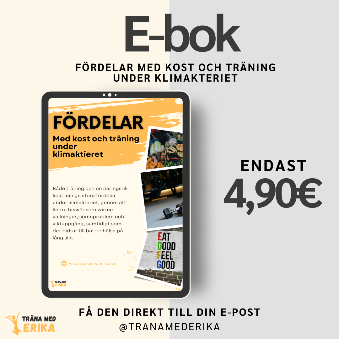 Fördelar med kost och träning under klimakteriet